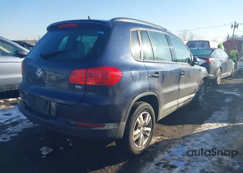 2016 Volkswagen Tiguan S из США, поврежденный, VIN WVGAV7AX7GW591313